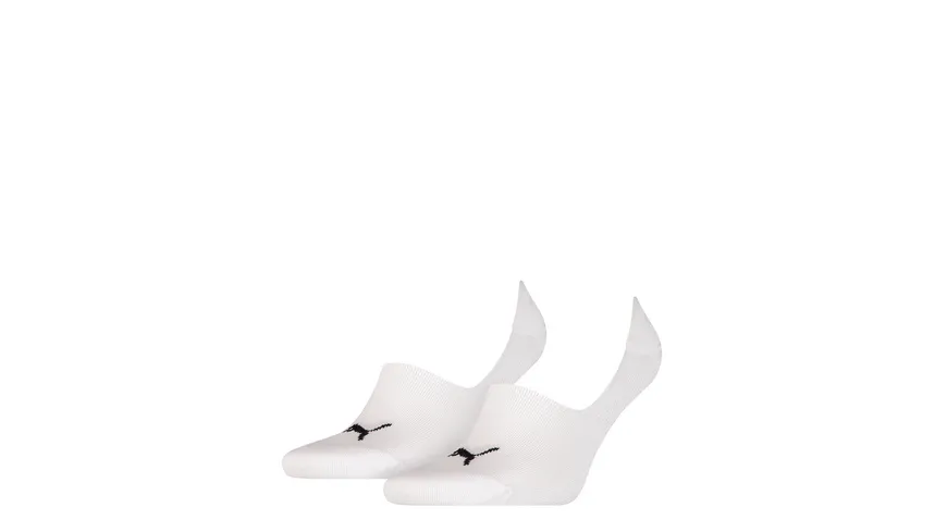 PUMA Unisex Füßlinge 2er Pack white