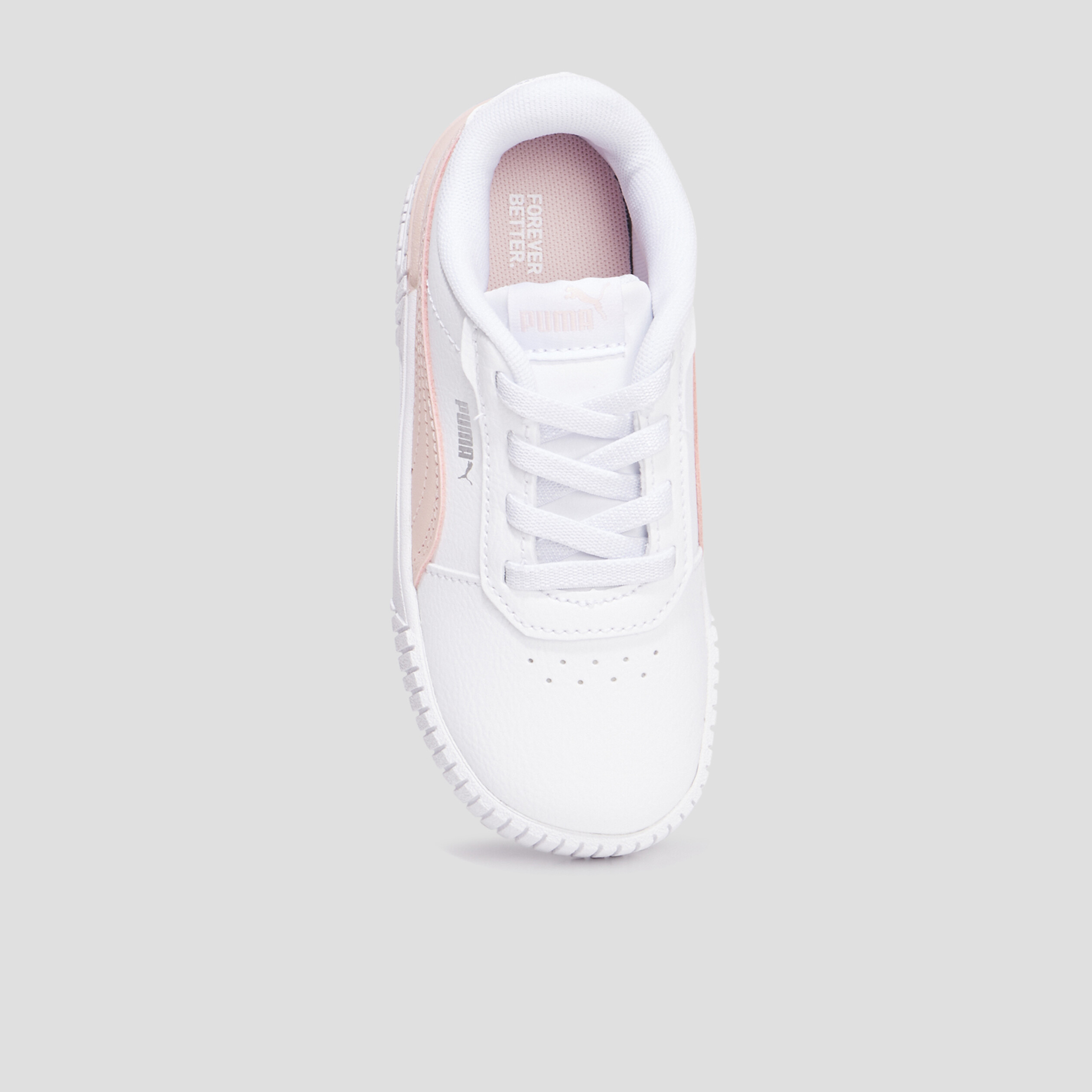 Tennis basses Puma Carina 2.0 blanc fille | La Halle