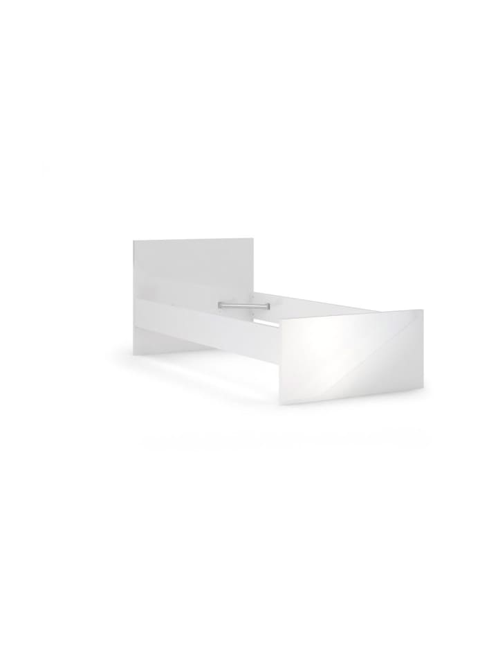 ebuy24 Bett Nada Weiß 96 x 197 cm günstig kaufen onesize
