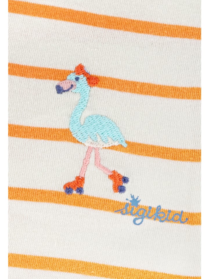Sigikid Kleid Wild Flamingo in creme/orange/blau günstig kaufen