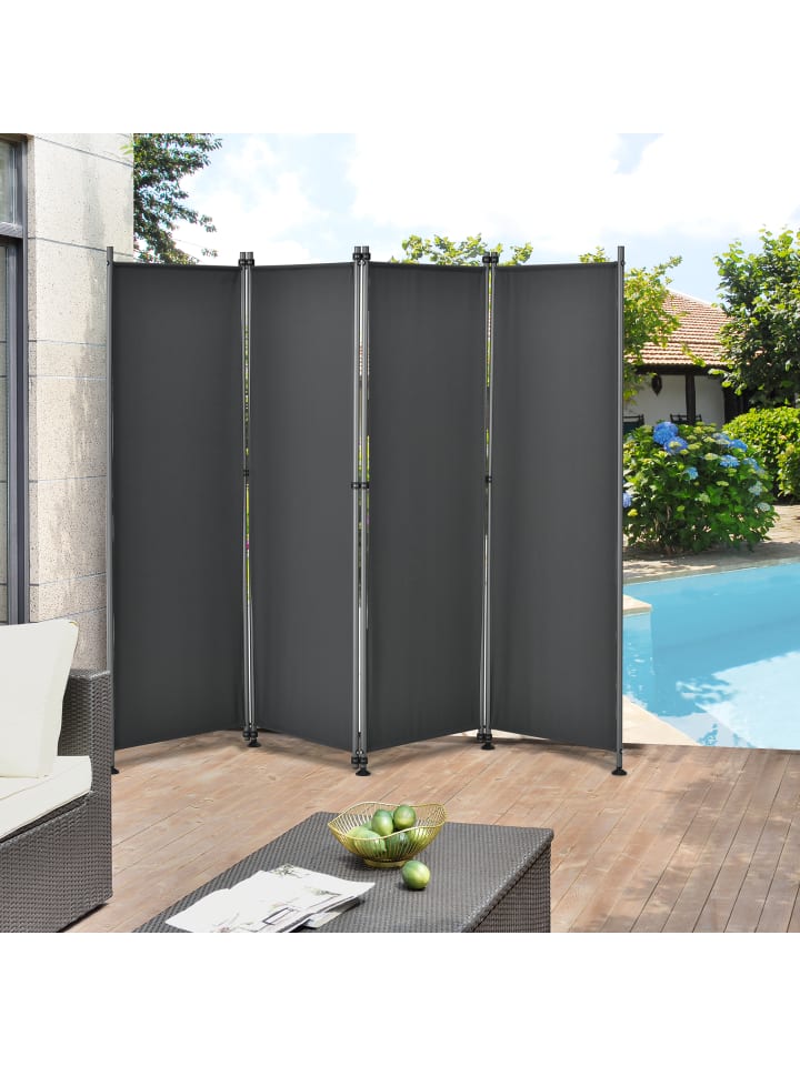 pro.tec Trennwand Modica in Grau (L)215cm (H)170cm günstig kaufen onesize
