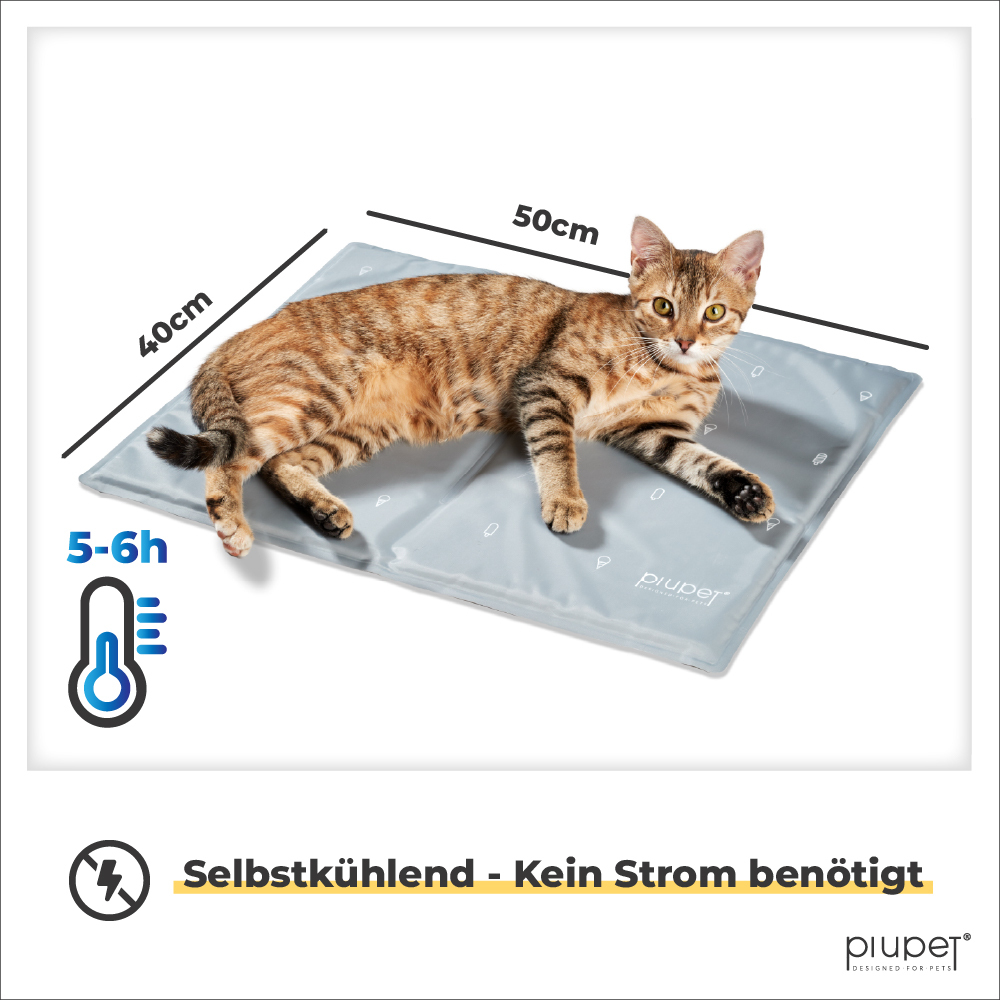 PIUPET Hundematten PIUPET Kühlmatte 40 cm, 2 cm, 2 cm