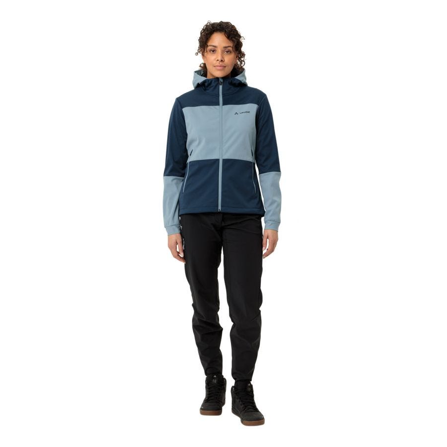 Qimsa Softshelljacke Damen mit Kapuze
