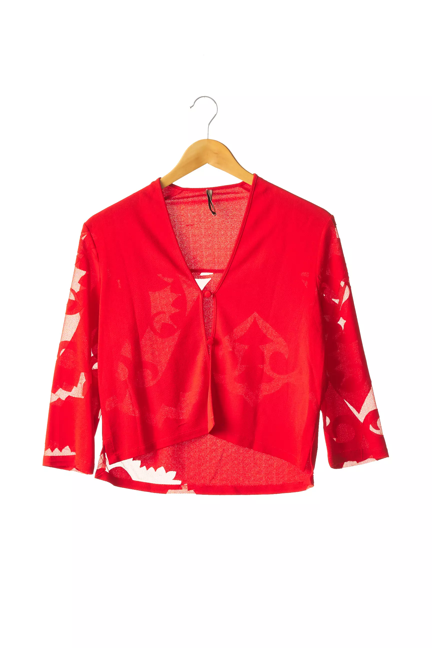 Indies Cardigans Femme couleur rouge