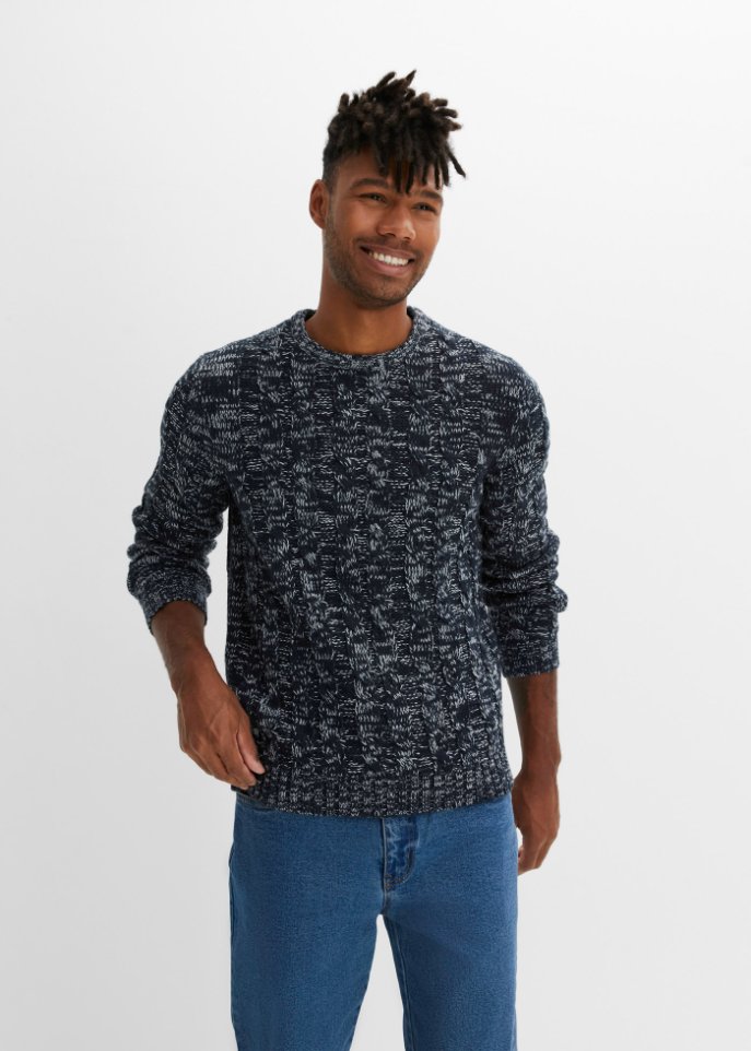 Pullover mit Zopfmuster