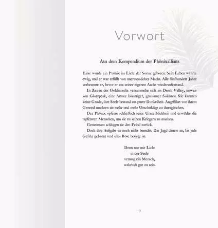 Die Legende des Phönix, Band 2: Schicksalsfeder