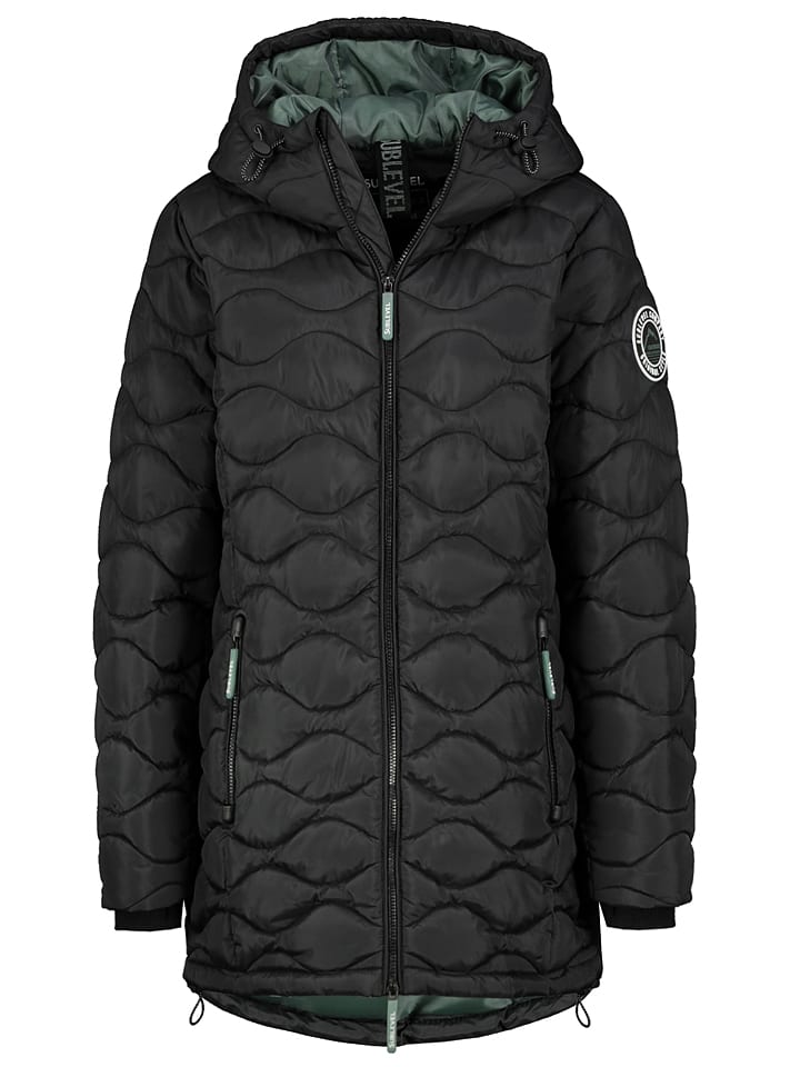 Sublevel Steppmantel in Schwarz günstig kaufen