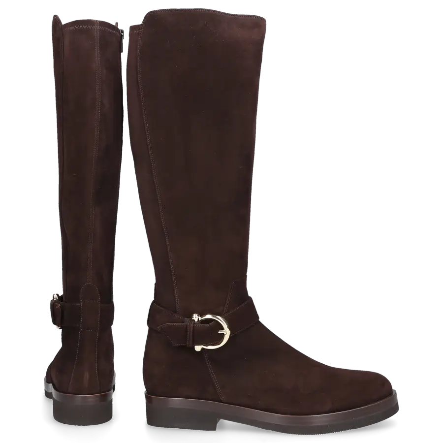 Truman's - Stiefel 9853 Veloursleder - braun