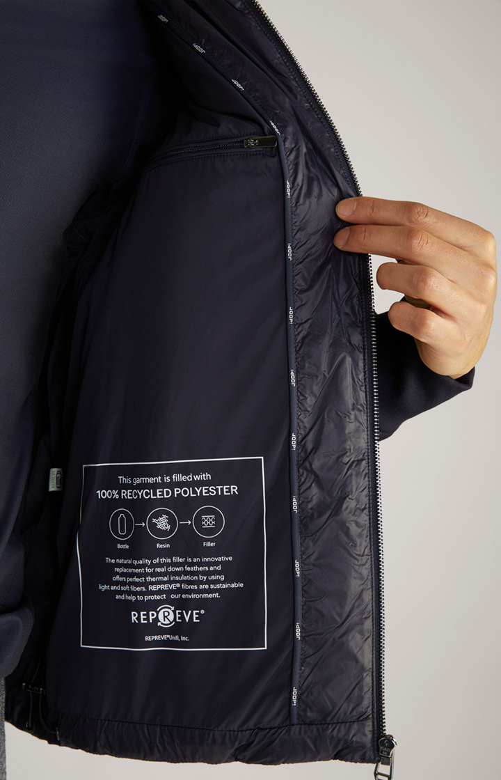Steppjacke Ciscos in Navy