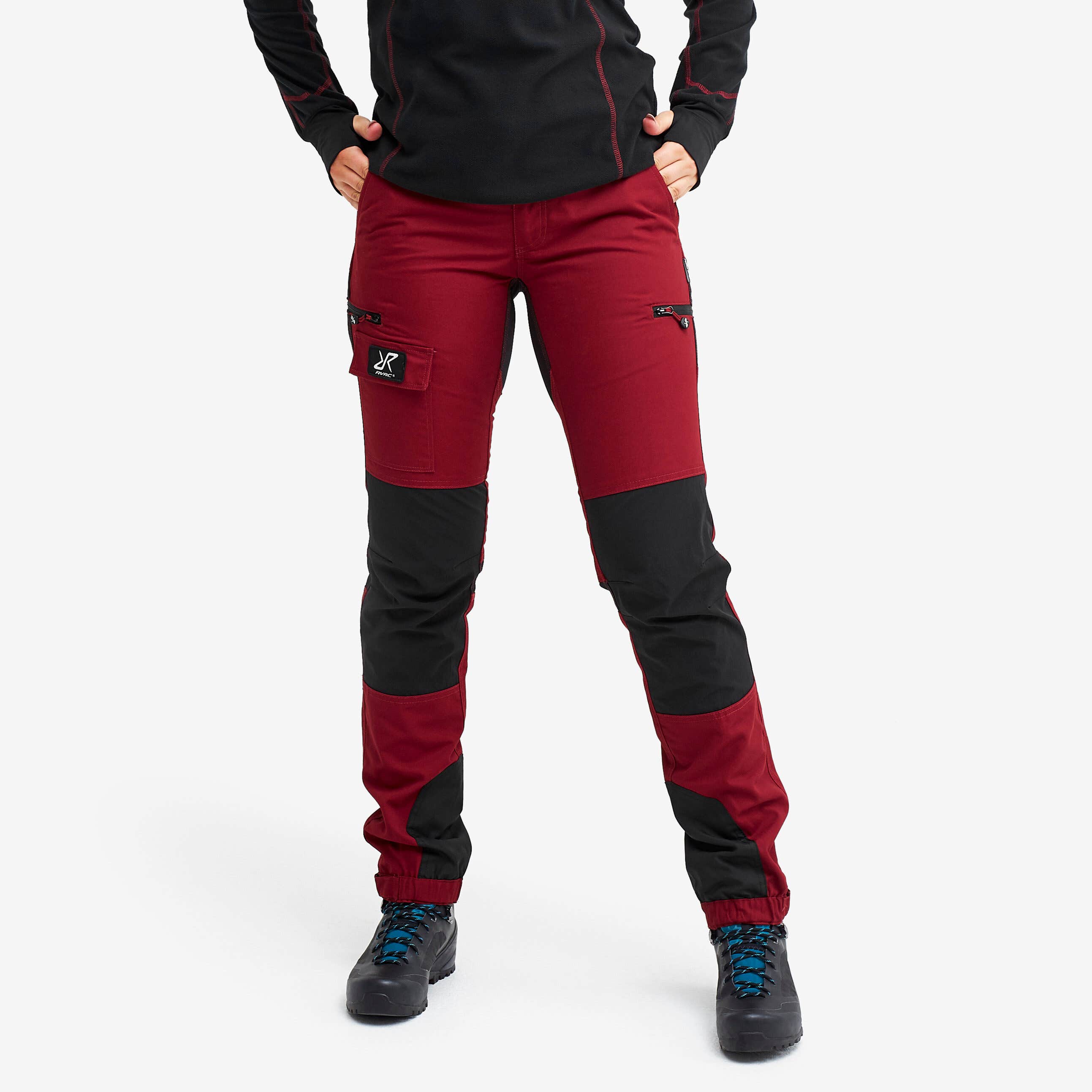 Nordwand Pants Femme Wine Red
