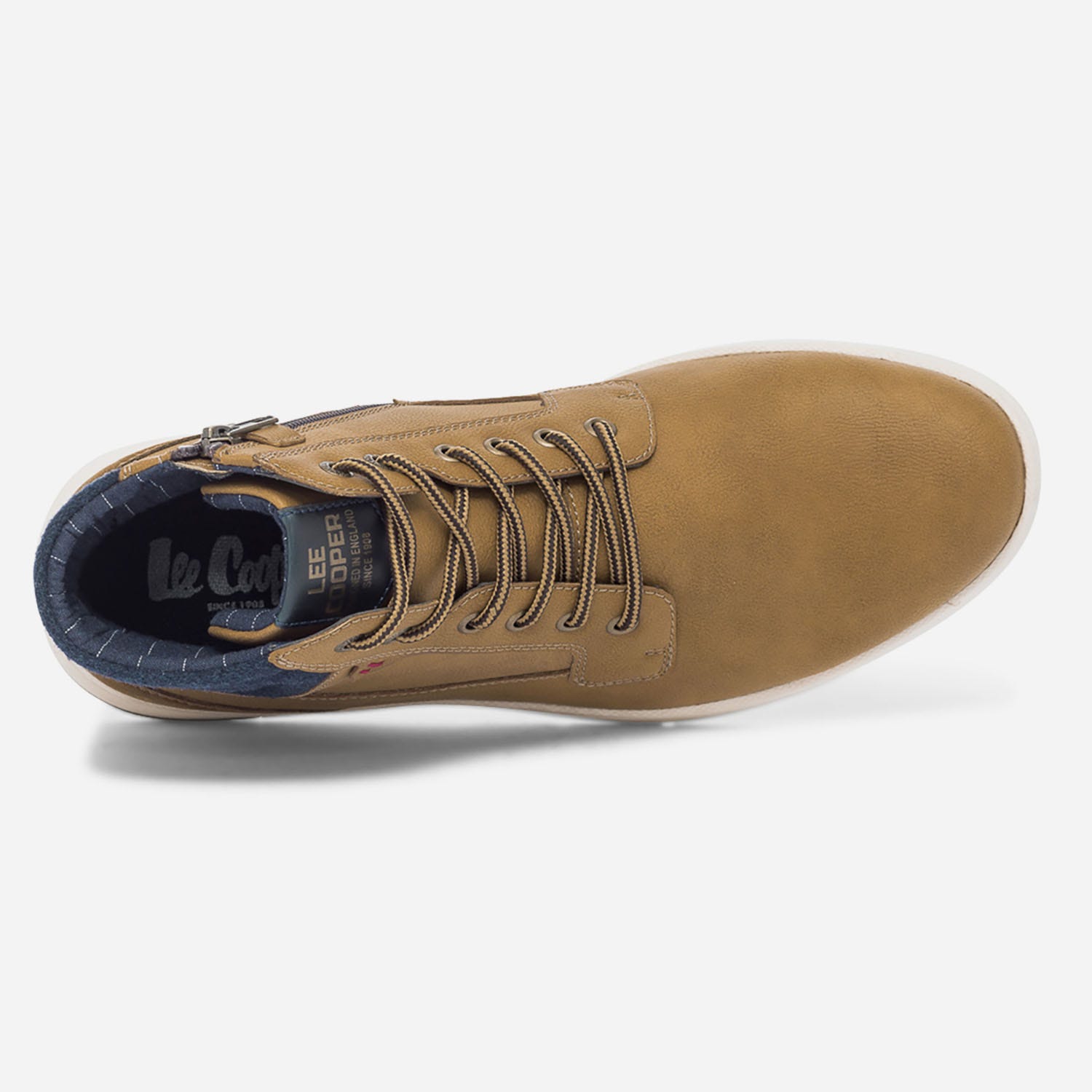 Boots LEE COOPER miel et bleu marine