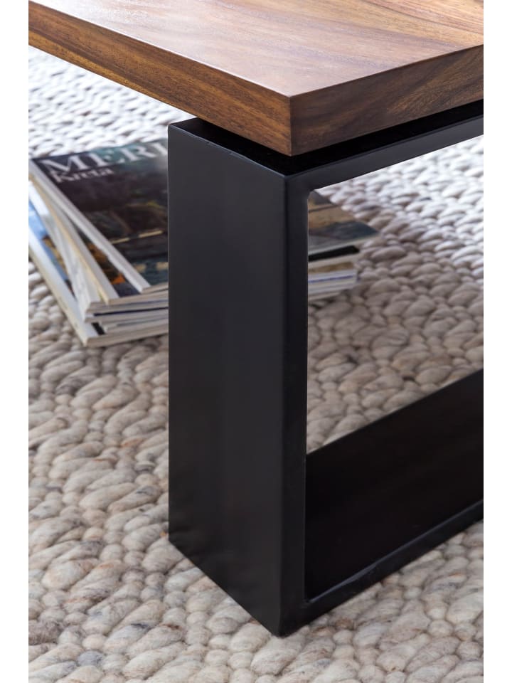 KADIMA DESIGN Couchtisch WL5.650 115x35x60 cm Massiv Holz Sofatisch mit günstig kaufen onesize