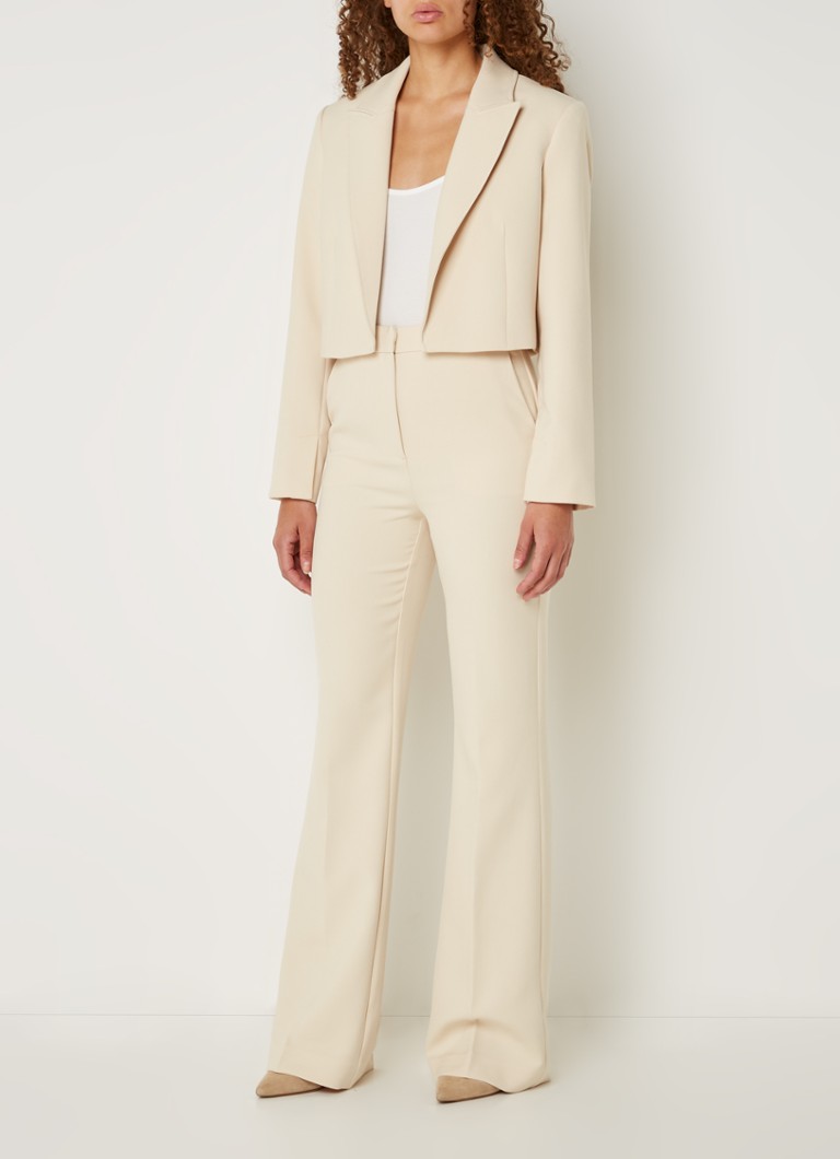 Fifth House  Neo cropped blazer met stretch