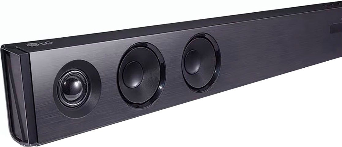 LG SQC2 2.1 Soundbar (Bluetooth, 300 W, Adaptive Sound Control,kabelloser Subwoofer,passend für TVs ab 43)
