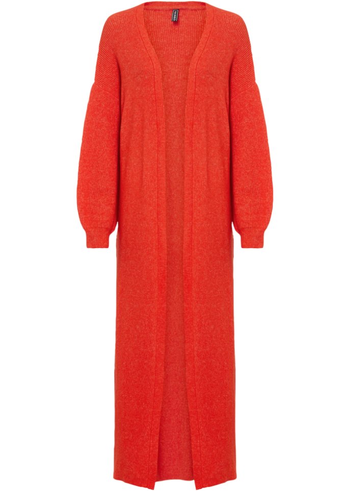 Longstrickjacke