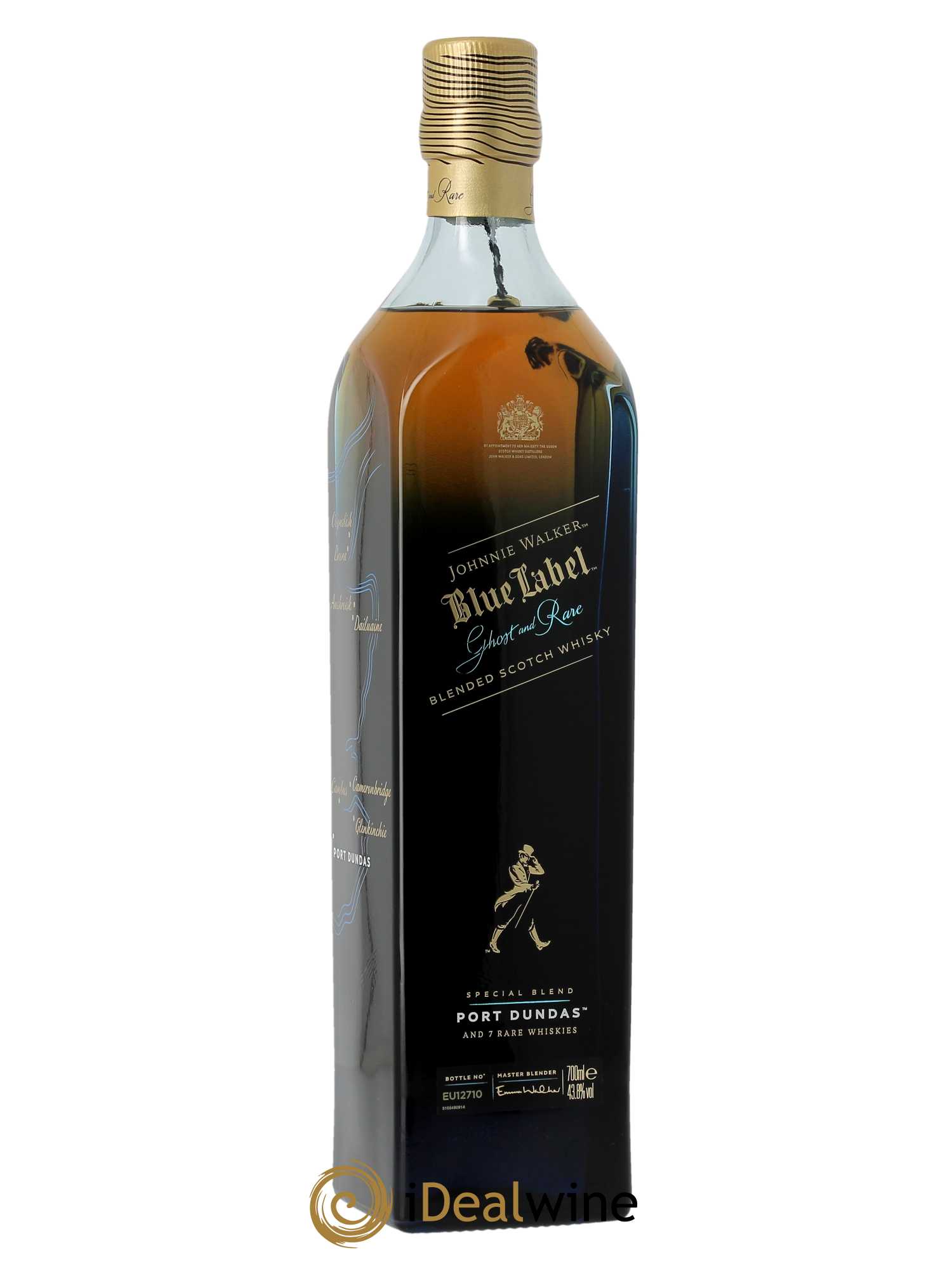 Whisky Johnnie Walker Blue Label Ghost & Rare n°5 (70cl)  - Lot de 1 Bouteille
