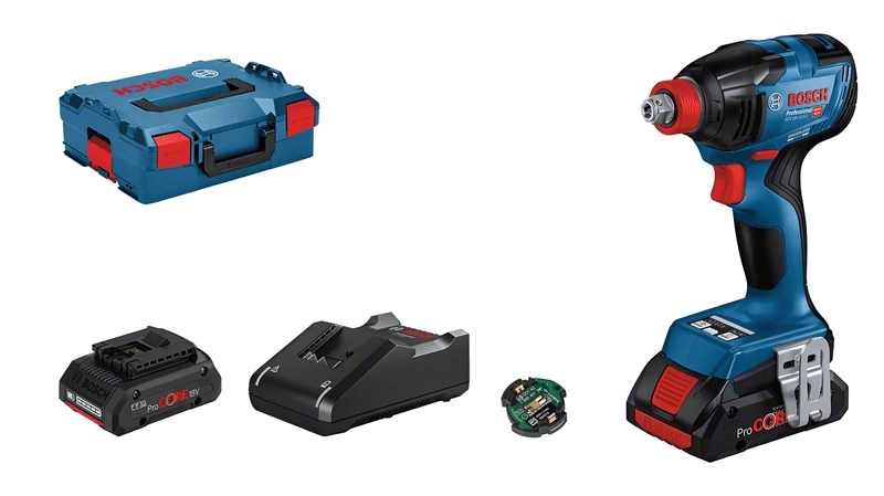Bosch Blue 06019J0203 GDX 18V-210 C akumulatorski udarni vijačnik 18V 4,0Ah Li-Ion v L-Boxxu