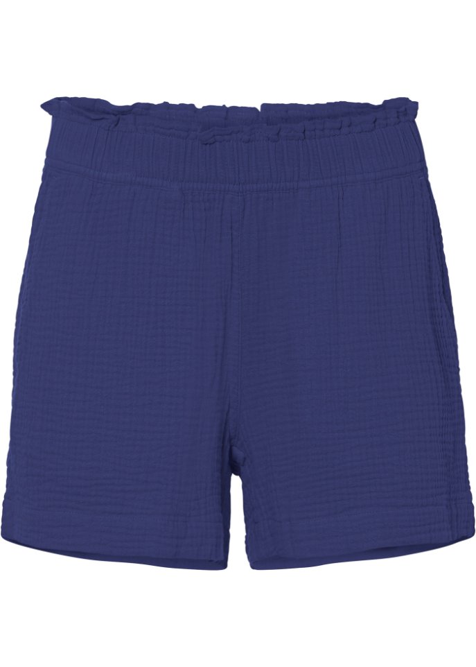 Musselin-Shorts aus Baumwolle