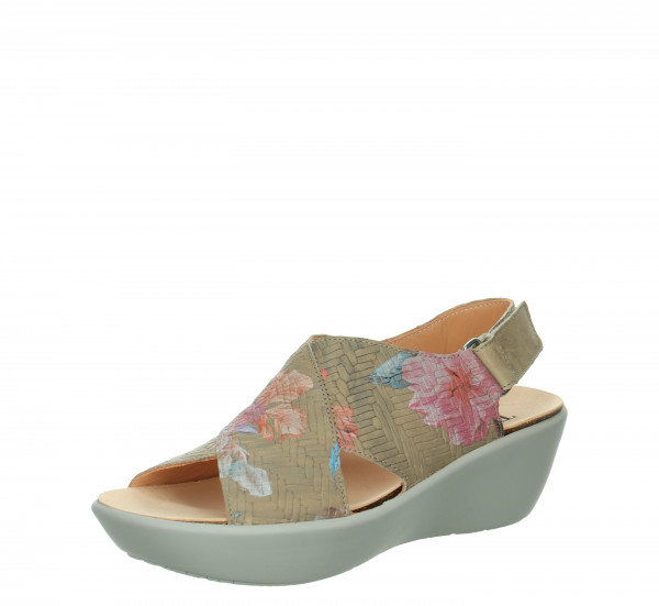 KATE Plateau-Sandale - Sage/Kombi