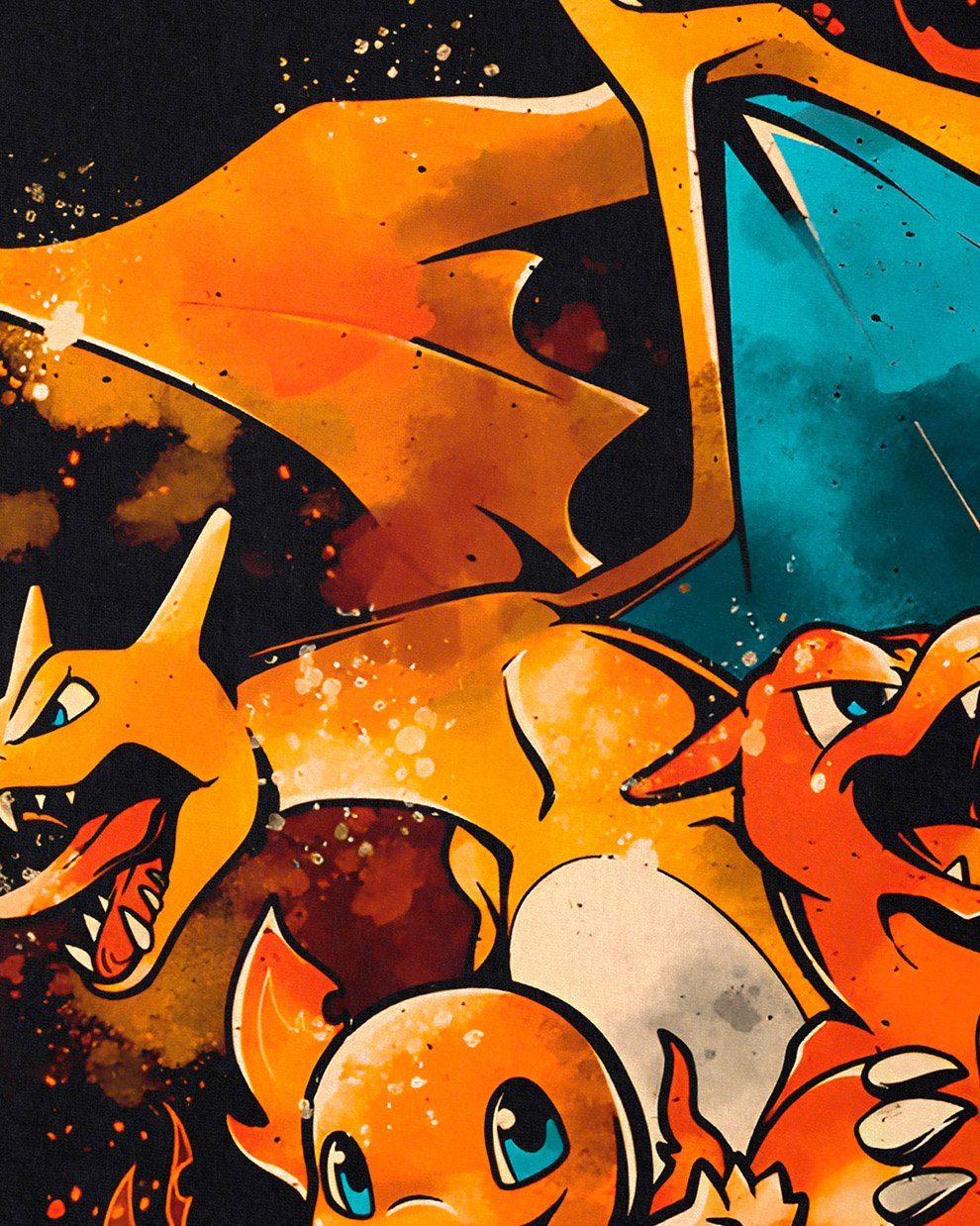 style3 Print-Shirt game pokemon amiibo planet go boy ball pikachu
