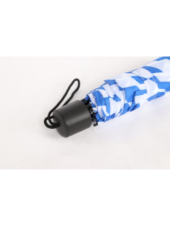 COFI 1453 Teleskop Taschenschirm in Blau-Weiß ?98 cm in Blau-Weiß günstig kaufen 100 cm