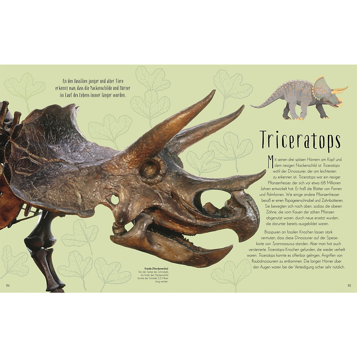 Wundervolle Welt der Dinosaurier