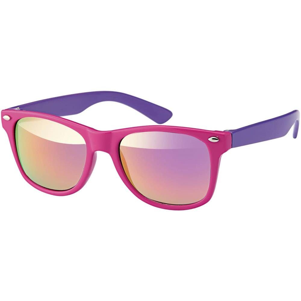 BEZLIT Eyewear Wayfarer Kinder Sonnenbrille Jungen Mädchen (1-St) mit schwarzen Linsen