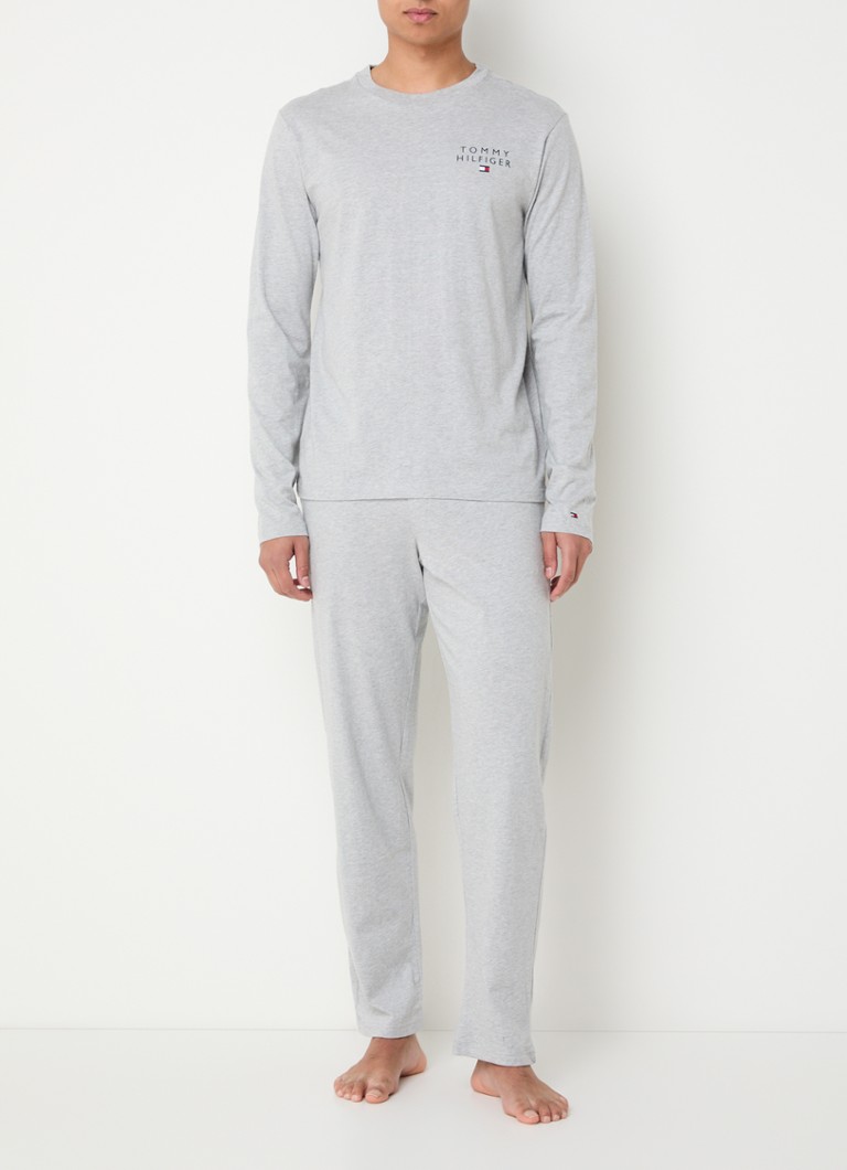 Pijamale cu logo Tommy Hilfiger