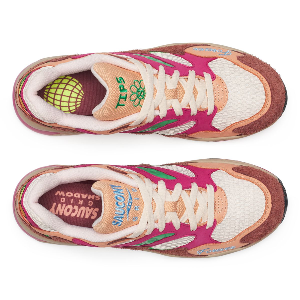 Saucony Jae Tips x Saucony Grid Shadow 2 Whats the Occasion? - Wear To The Party S70826-2 / bunt