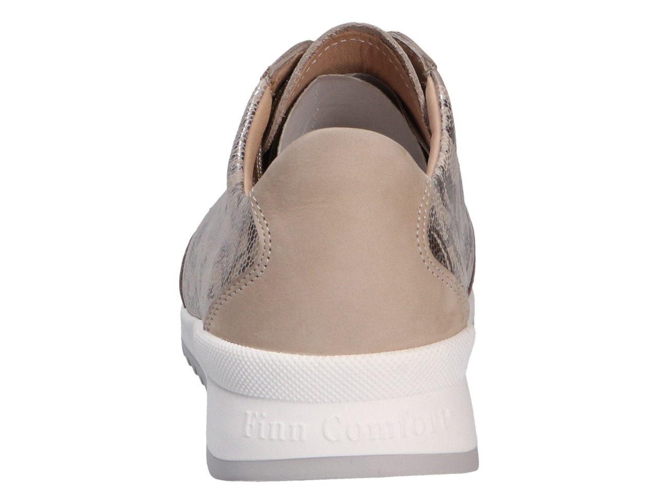 FINN COMFORT Sneaker grau Damen Schnürschuhe