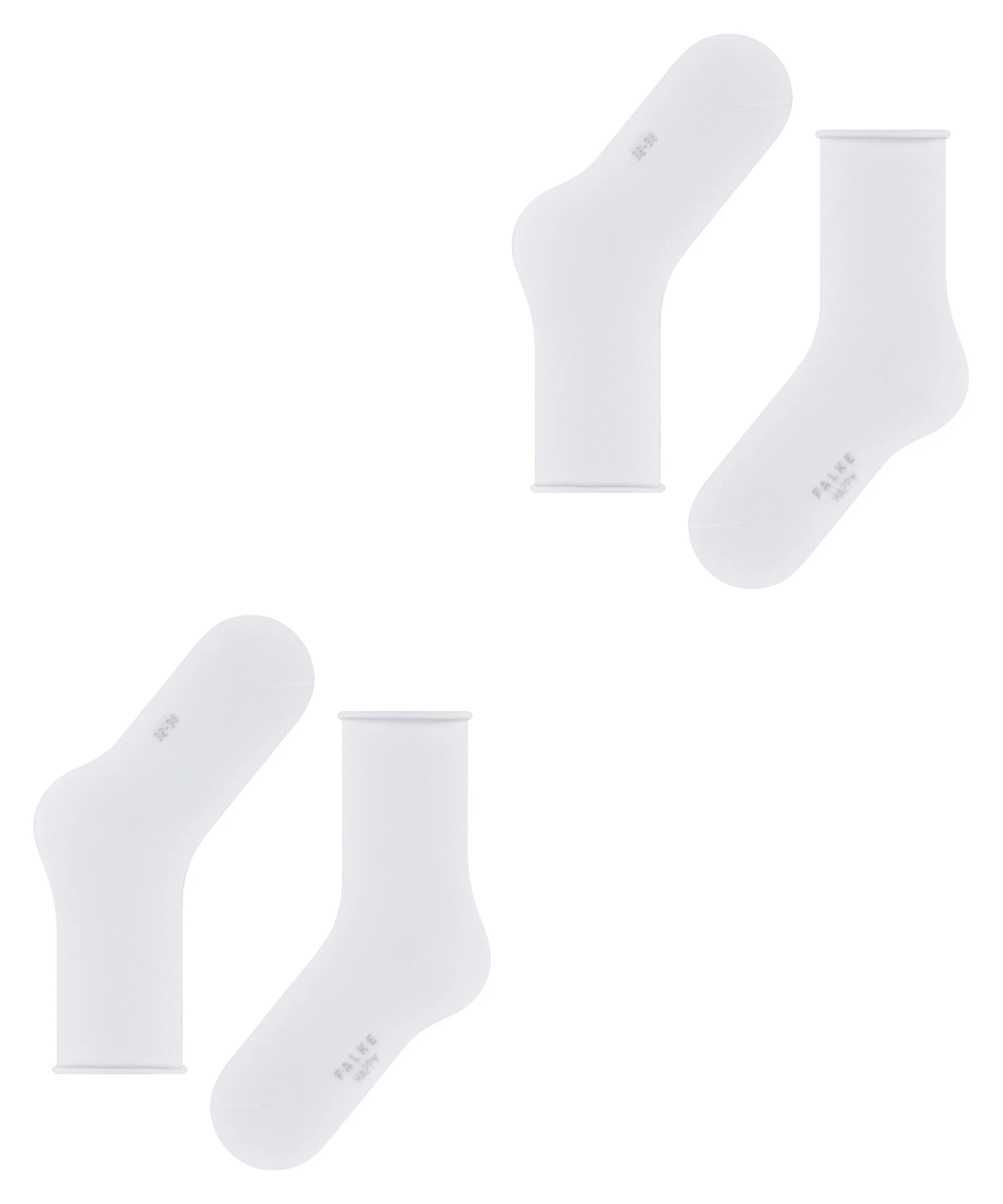 FALKE Happy 2-Pack calcetines casuales para uso diario