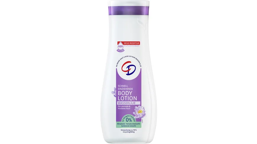 CD Bodylotion Wasserillie 400 ml