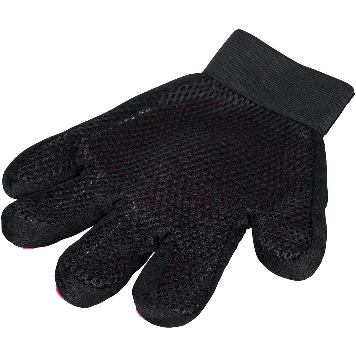Trixie Fellpflege-Handschuh pink und schwarz kaufen