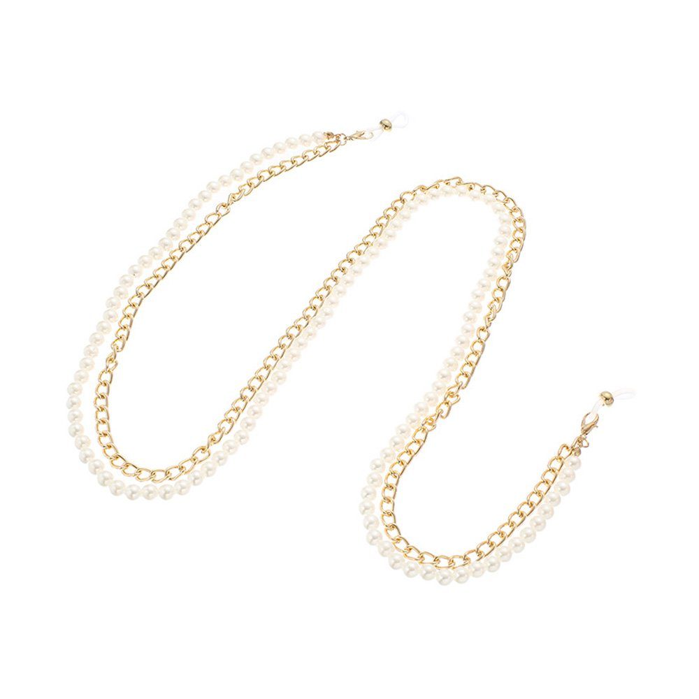 Tian Dee Brillenkette Mode Frauen Glaskette Perlen Gesichtsmaskenkette Perle Brillenkette