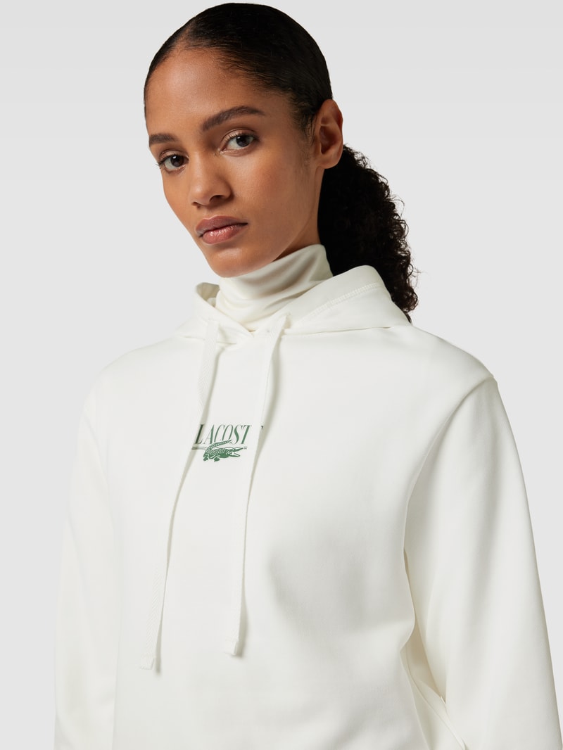 Hoodie mit Kapuze in offwhite