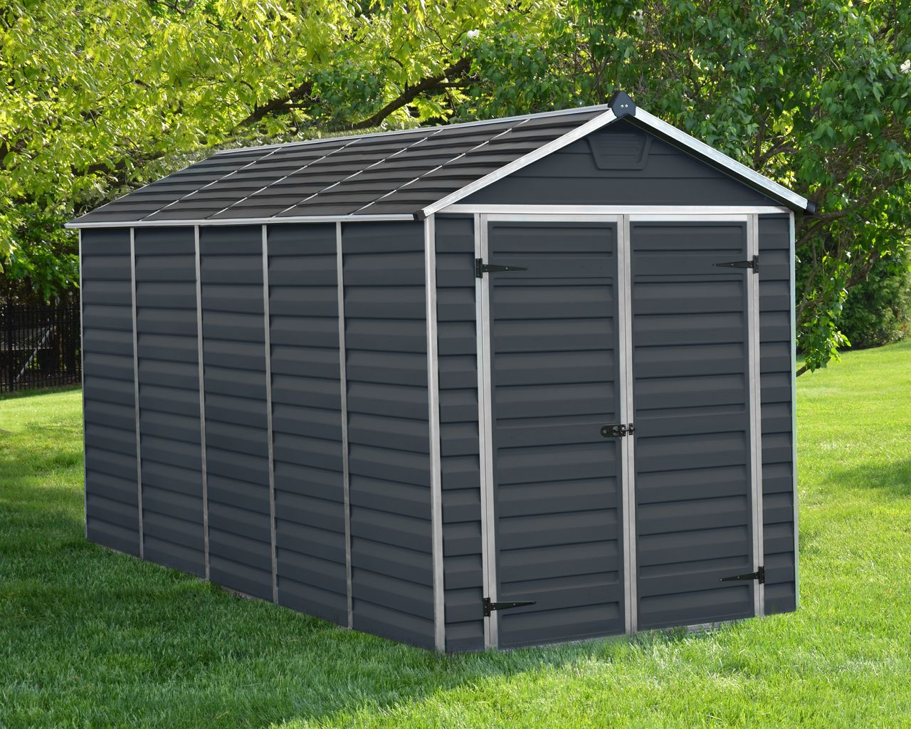Canopia by Palram Gerätehaus Skylight 378,6x185,4cm M.Grey