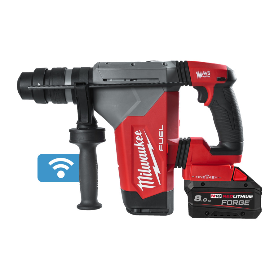 Milwaukee 4933500234 M18 ONEFHPX-802X M18 Fixtec SDS-Plus akumuliatorinis-kombinuotas perforatorius 18 V 8,0 Ah ličio jonų
