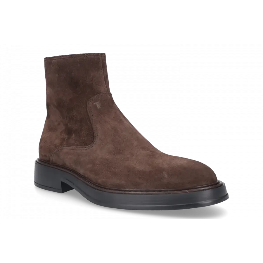 Tod's - Stiefeletten M61K0 Veloursleder - braun