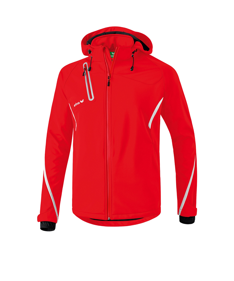 Erima Softshell Jacke Active Wear Function Rot