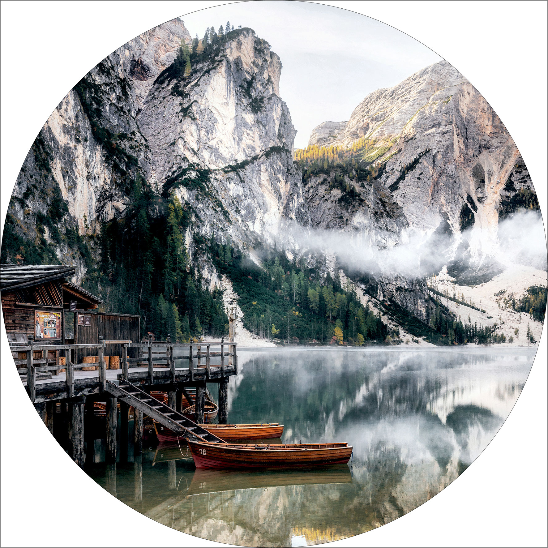Pro ArtGlasbild rund 30cm