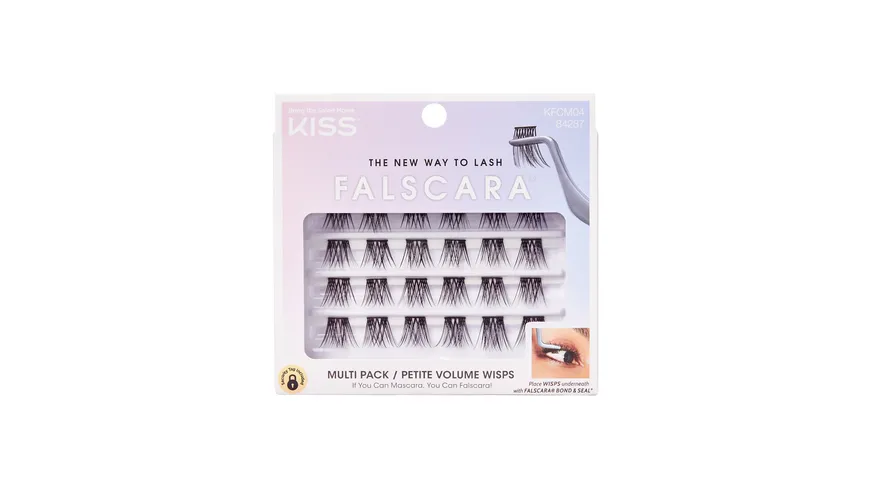 KISS Falscara Eyelash KFCM04C - schwarz