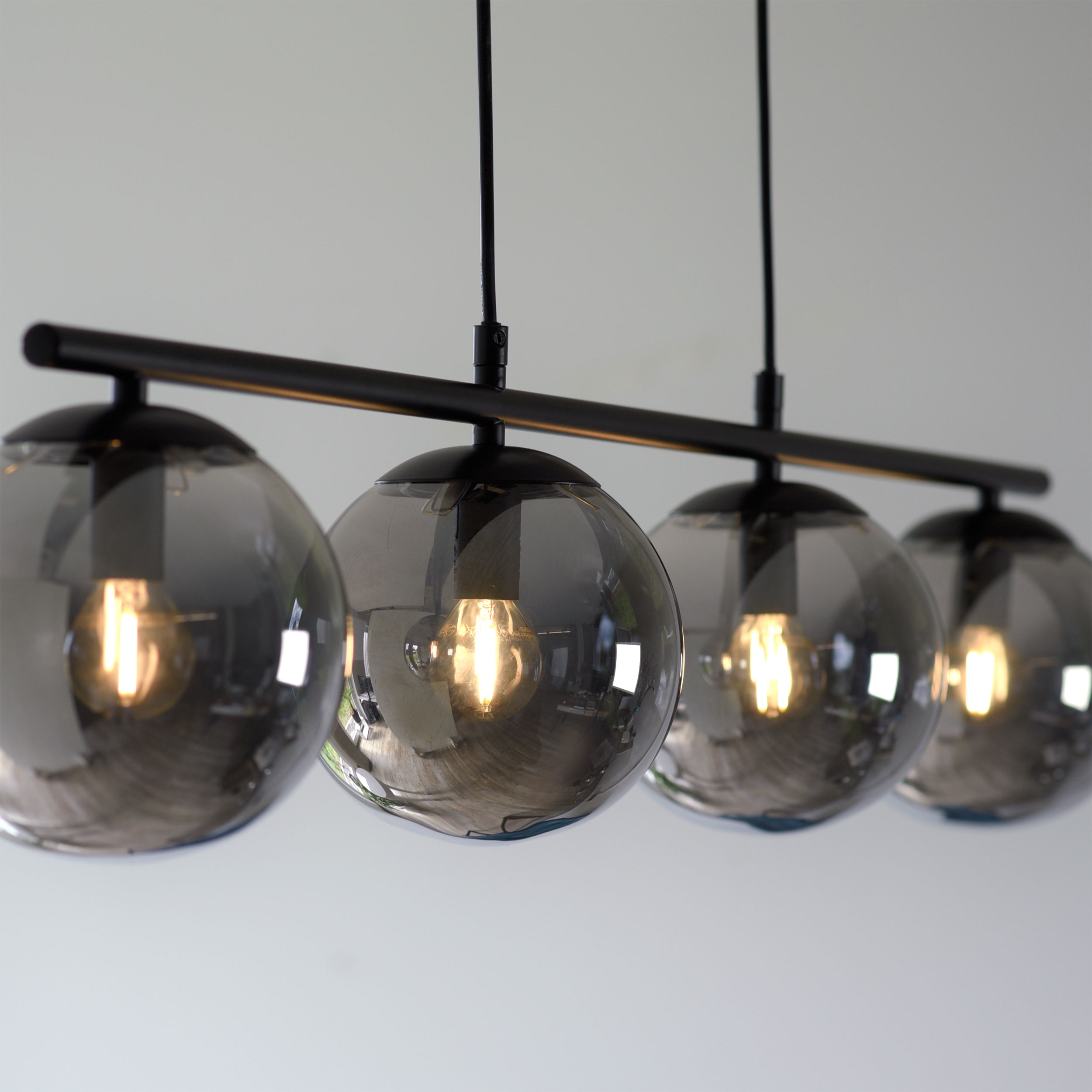JUST LIGHT.Pendelleuchte 4flg