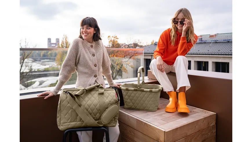 reisenthel Carrybag Frame 1 m² rhombus olive