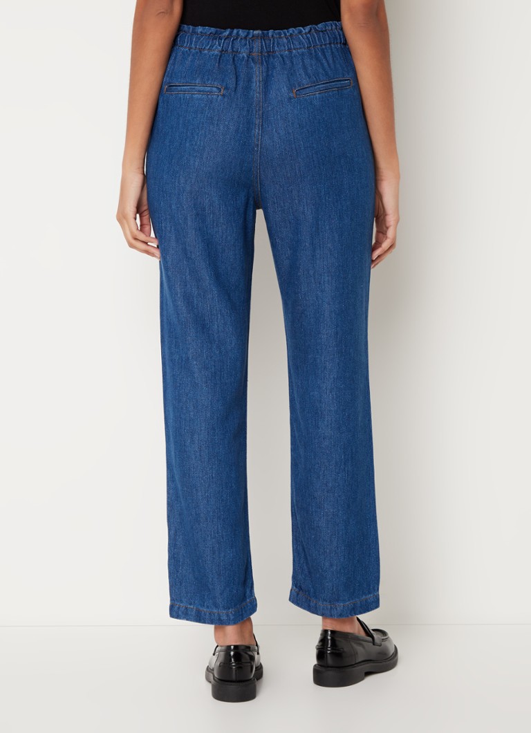 Pantaloni Cylinia din lyocell cu talie medie și croială dreaptă, creați de Gerard Darel.