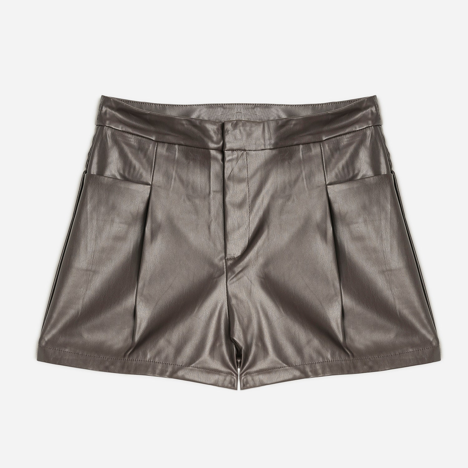 Short TEXTO marron