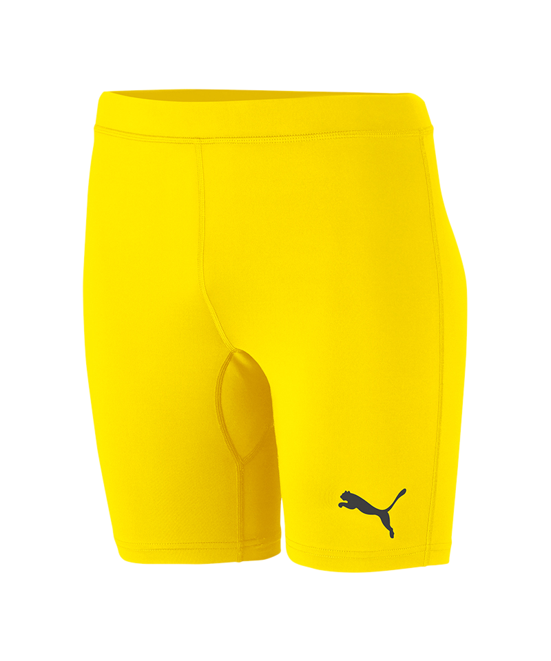 PUMA LIGA Baselayer Short Kids Gelb F06