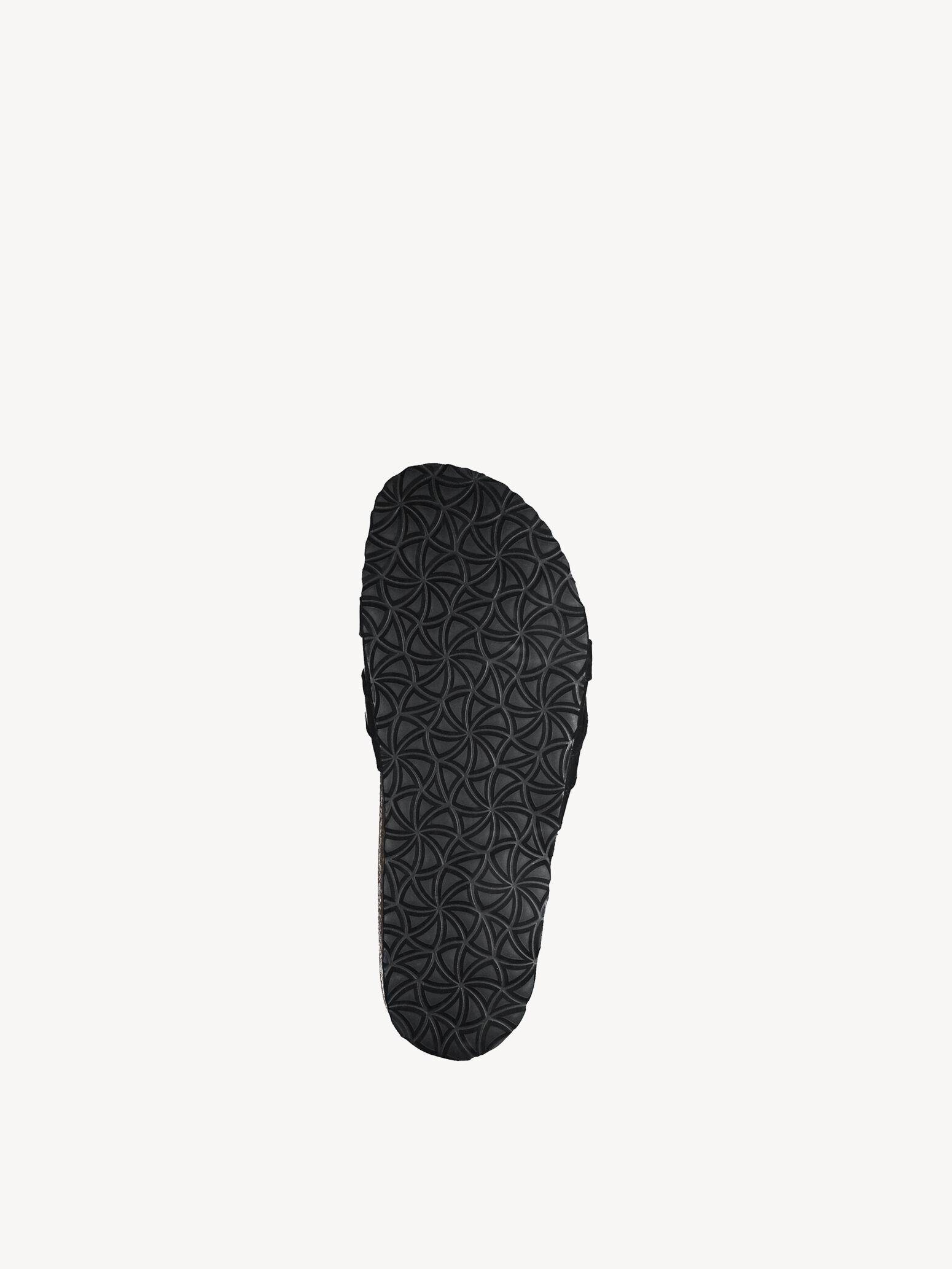 Mule en cuir - noir