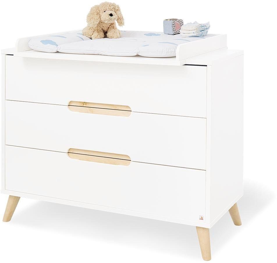 Pinolino® Babymöbel-Set Move, (Spar-Set, 2-St., Kinderbett, Wickelkommode), breit; Made in Europe; mit Kinderbett und Wickelkommode