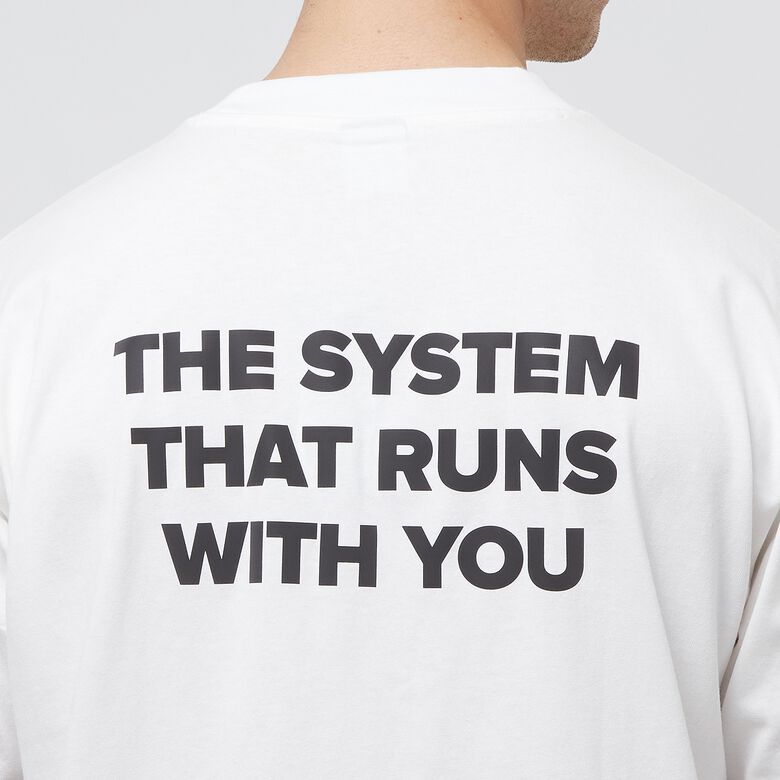 New Balance Shifted Oversized T-Shirt white