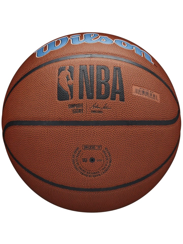 Wilson Wilson Team Alliance Minnesota Timberwolves Ball in Braun günstig kaufen 7